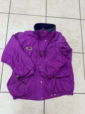 Vintage Columbia Sportswear Radial Sleeve Women's XL Purple Ski Jacket